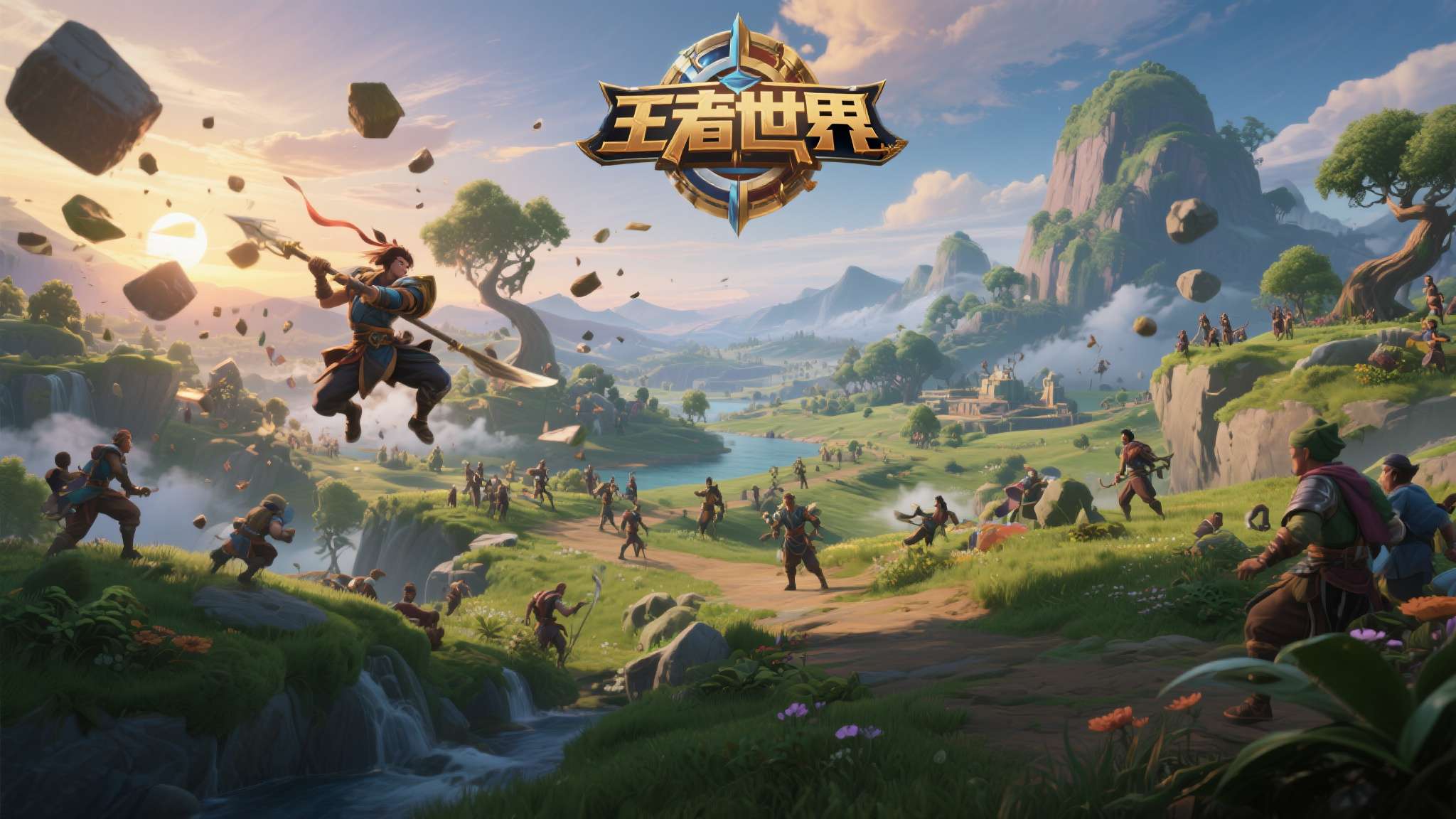 王者荣耀世界云游戏 《王者荣耀世界》并非传统MOBA,而是一款具备完整开放世界框架的大型动作冒险游戏